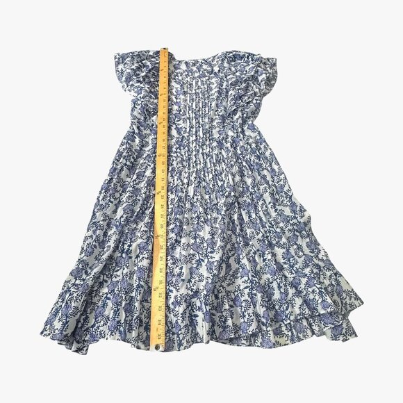 Isabel Marant Étoile Godrana Blue Floral Cotton Mini Dress FR 40, NWT - Picture 14 of 16